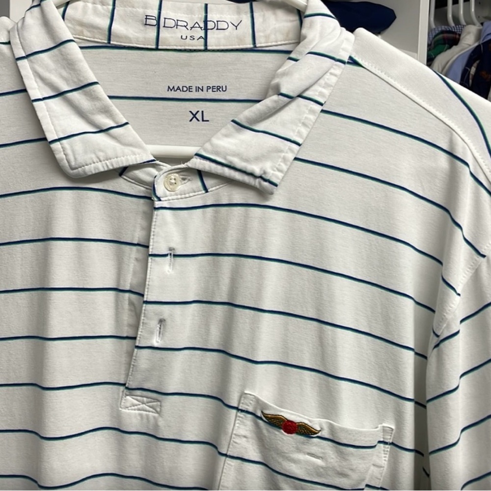 B.Draddy Polo Shirt - Size XL - Baltusrol Golf Club Member Logo